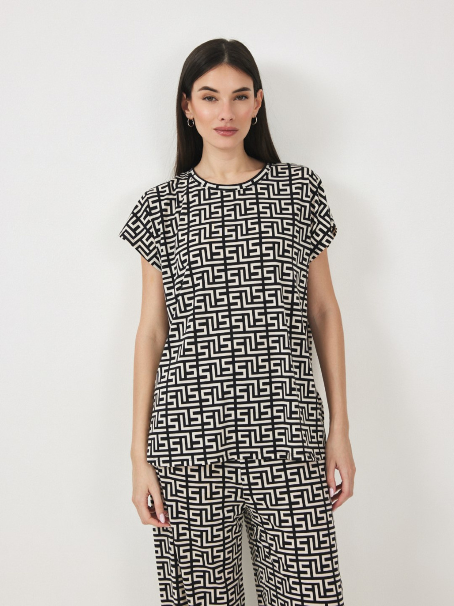 חולצת קימונו מודפסת main product photo