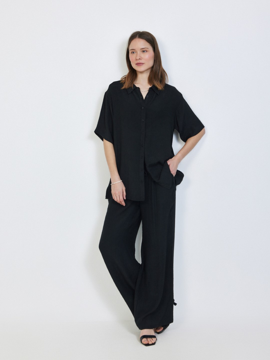 מכנסי גומי רגל ישרה main product photo