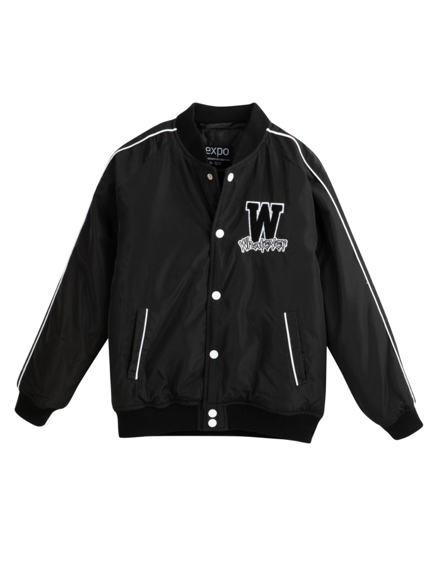 מעיל קולג' עם פייפינג main product photo