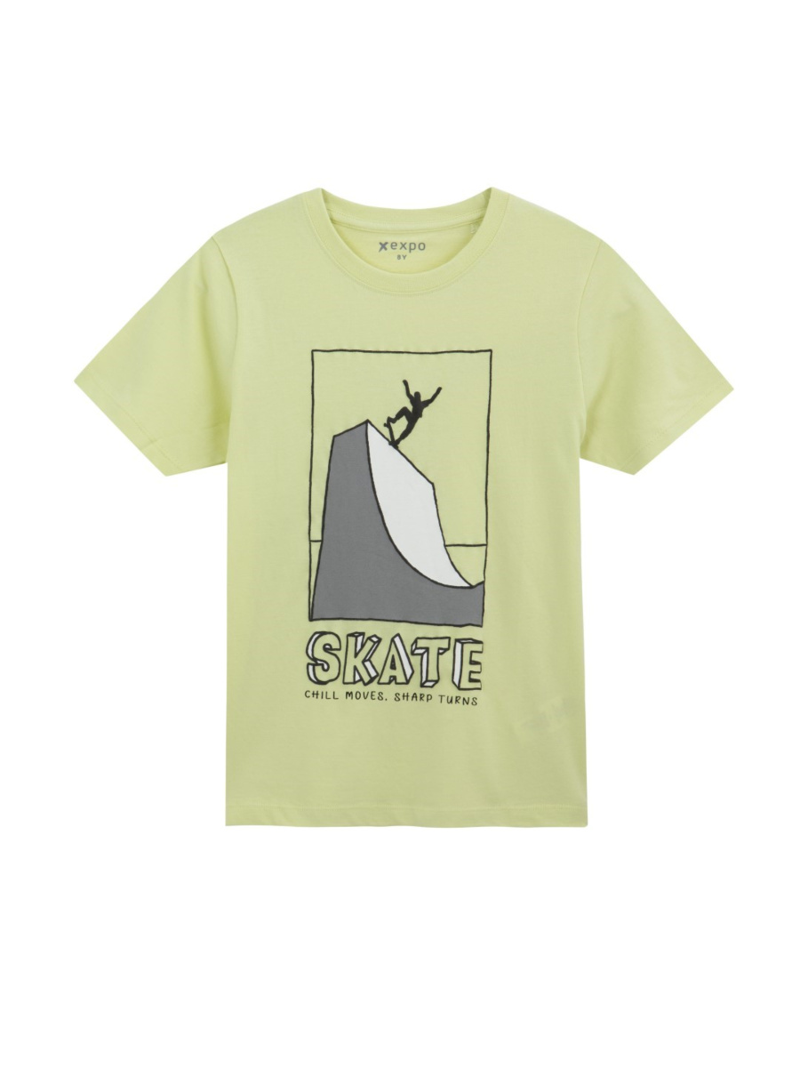 טי בייסיק עם דפוס main product photo