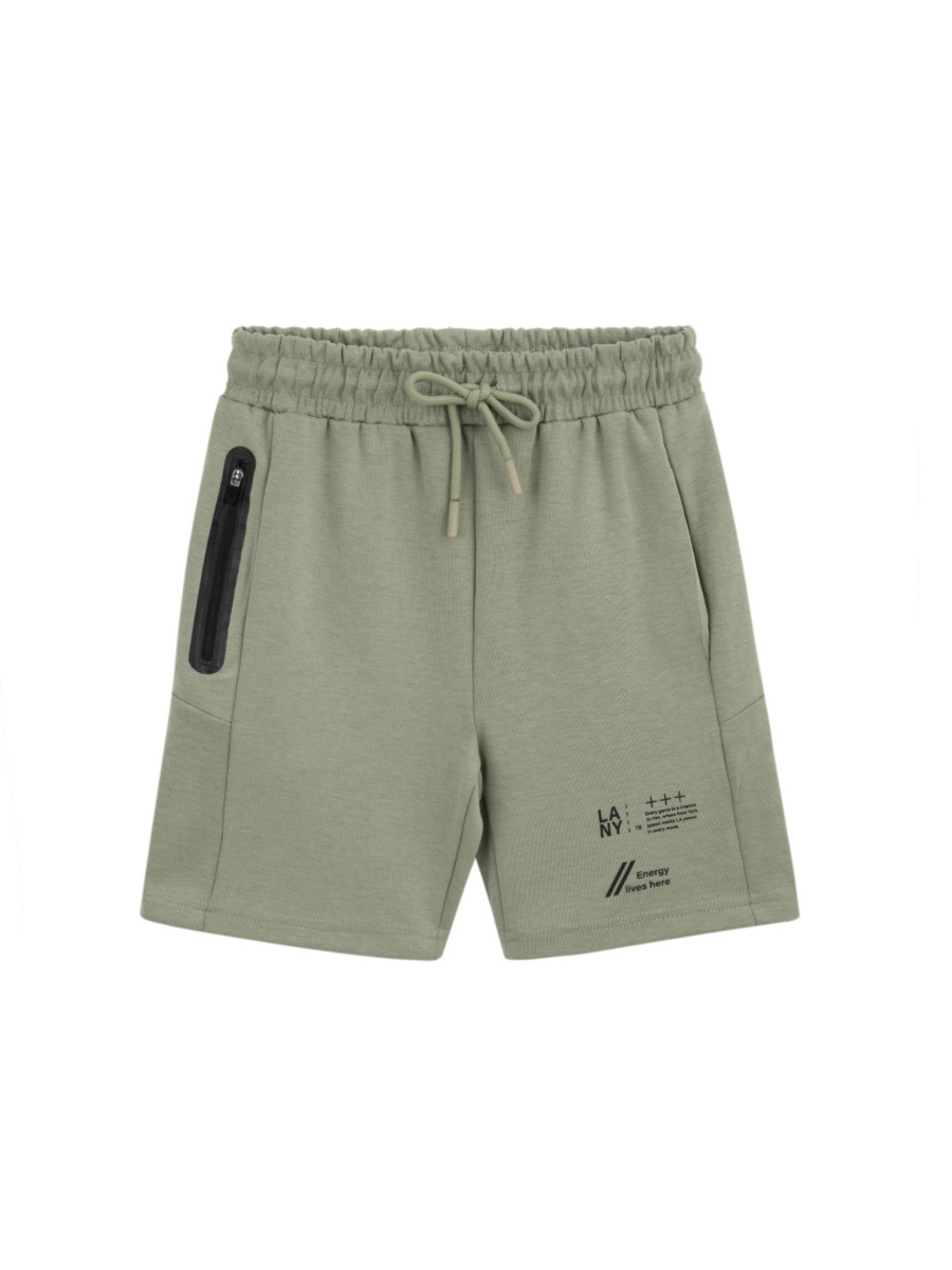 מכנס קצר עם רוכסן צד main product photo