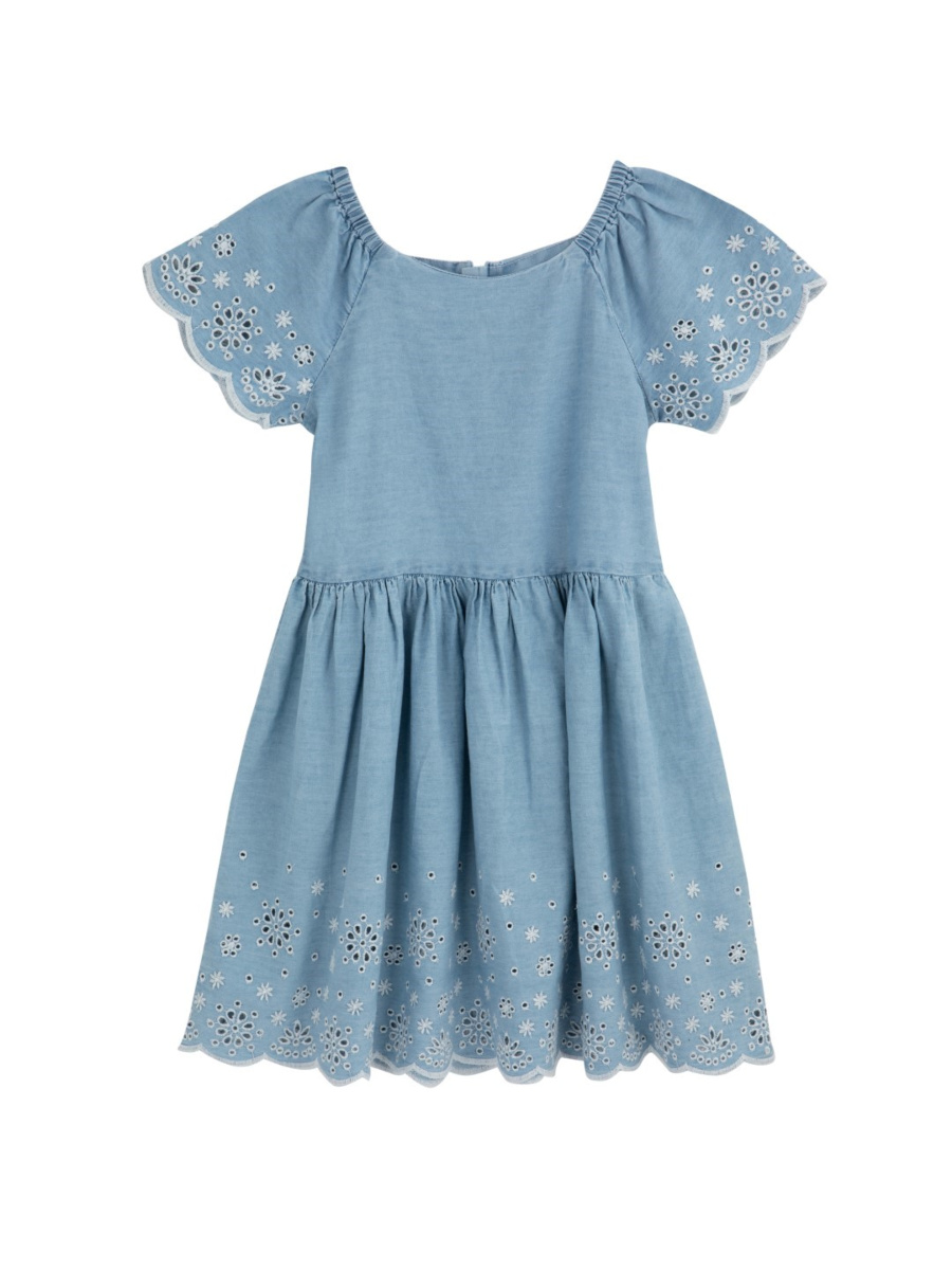 שמלת ג'ינס עם רקמה main product photo