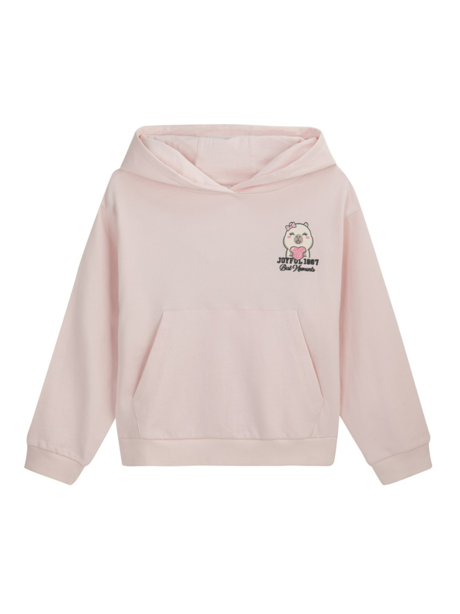 HOODIE עם דפוס בגב