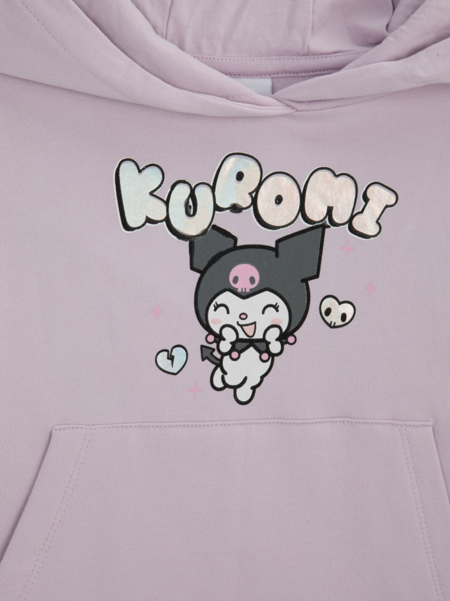 סווטשירט עם קפוצ'וןKUROMI