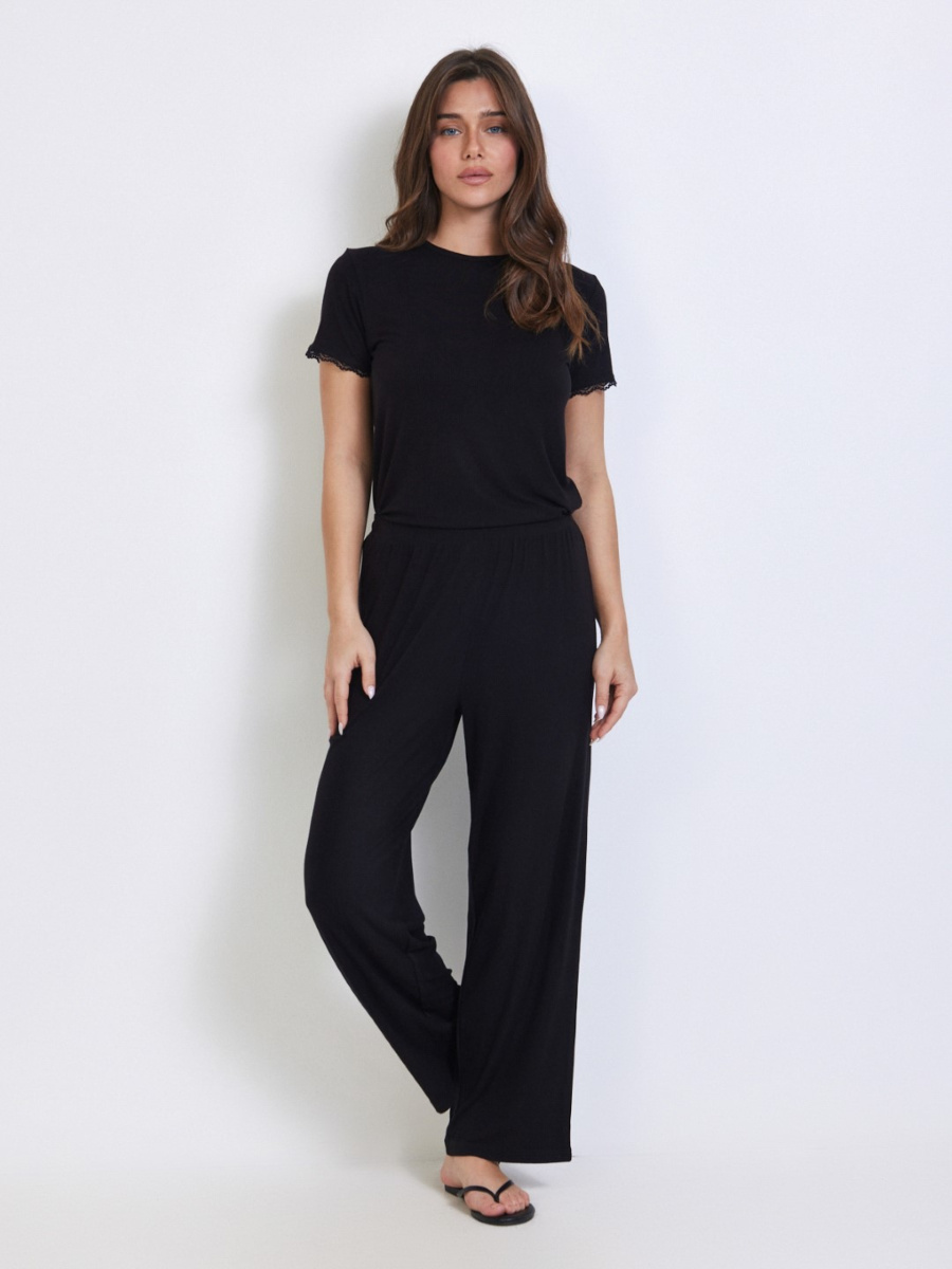 מכנסיים ארוכים ריב מודל main product photo