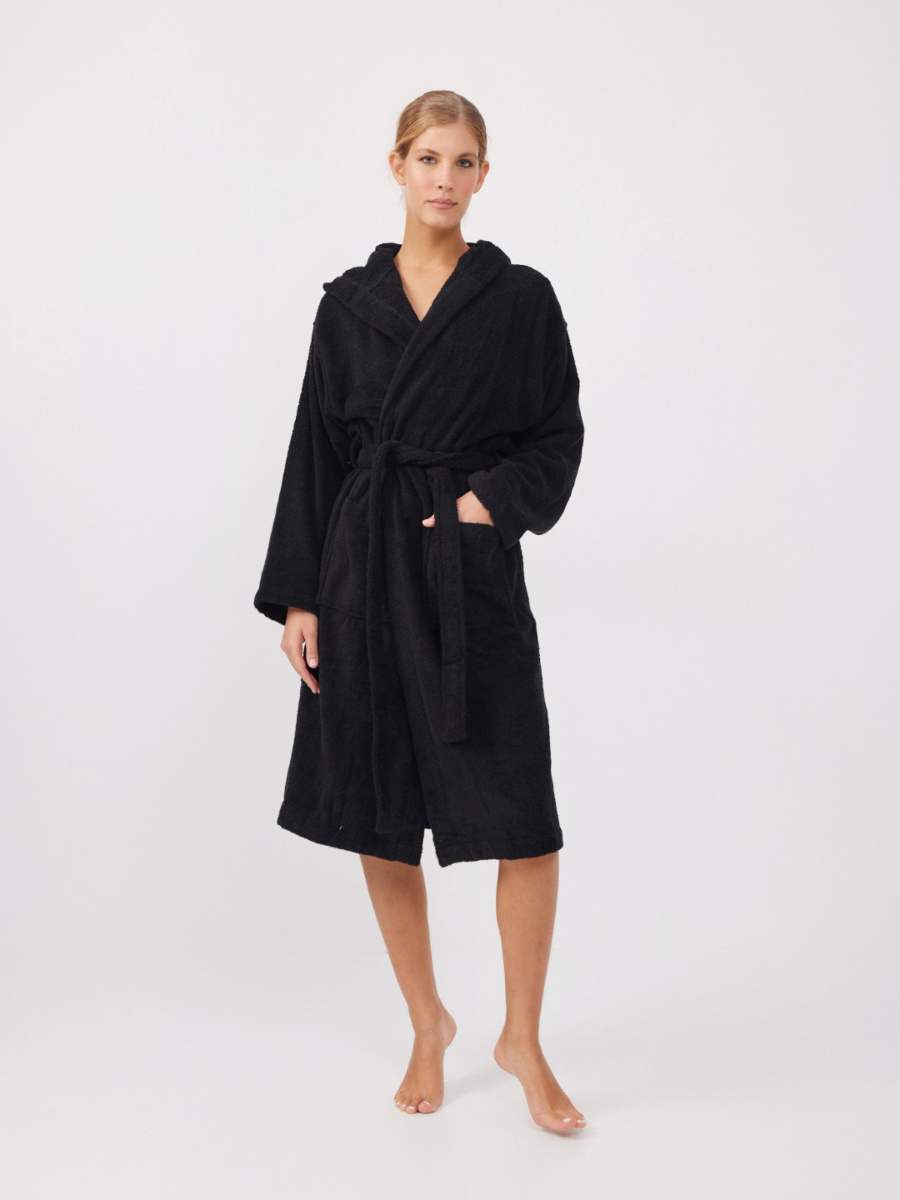 חלוק מגבת עם קפוצון %100 כותנה main product photo