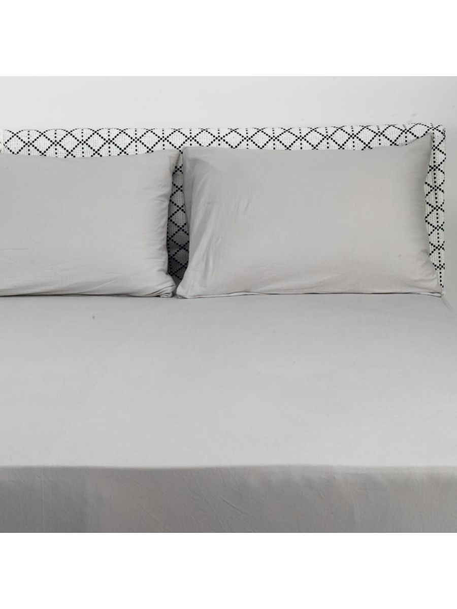 סט מצעים חלקי זוגי 100% כותנה ג'רסי 160/200 main product photo